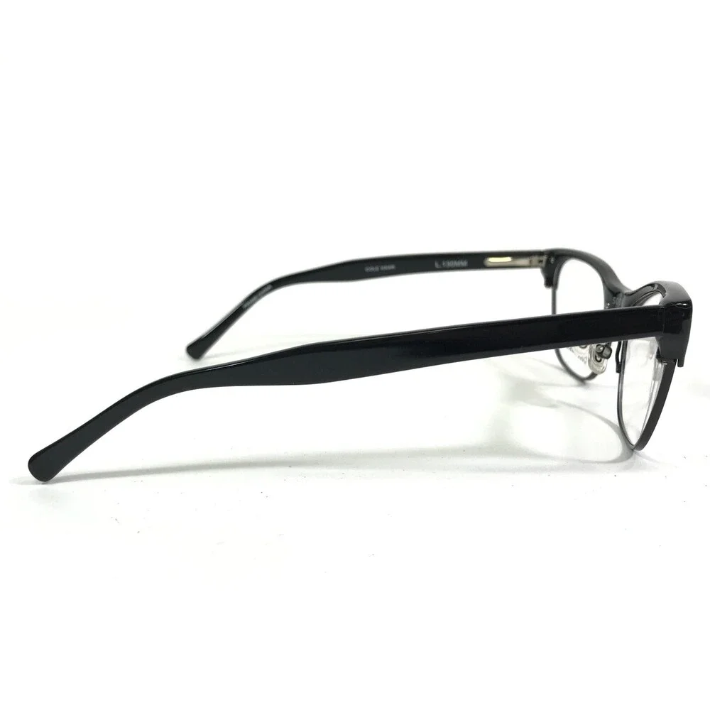Cole Haan Petite Eyeglasses Frames CH 1031 BLACK Cat Eye Full Rim 50-17-130